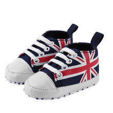 将图片加载到图库查看器，Newborn Baby Shoes Girls Boys Soft Warm Leather Prewalker Anti-slip Shoes Canvas Sports Sneakers Footwear Shoes
