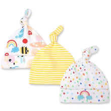 将图片加载到图库查看器，Printed Baby Hats &amp; Caps For Newborn Baby Accessories In Elegant Modern Design Set Of 3PCS For Baby Kids
