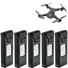 将图片加载到图库查看器，6pcs Lipo Battery Charger Sets For VISUO XS809S XS809HW XS809W XS809 3.7V 900mAh RC Drones Quadcopter Spare Parts Accessories
