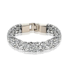 将图片加载到图库查看器，New Modern Fashion Luxury Crystal Shiny Bracelet Amazing Copper Alloy Elegant Bracelet Valentine's Day For Women
