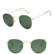 Load image into Gallery viewer, Leon Elegant Unisex Woman and Man Classic Round  Sunglasses Designer Glasses Lady Round Luxury Retro Sunglasses With Vintage Mirror Oculos De Sol Gafas
