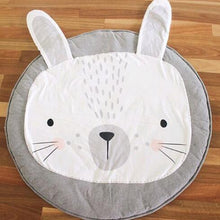 将图片加载到图库查看器，Luxury Mdoern Cartoon Animals Baby Play Mat Foldable Kids Crawling Pad Round Carpet Rug Toys Cotton Children Room Decor Photo Props Carpet For Kids
