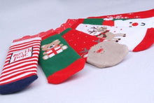 将图片加载到图库查看器，Modern Cotton Baby Socks Christmas Design Baby Girls Socks Cartoon Casual Baby  Children's Christmas Socks For Kids
