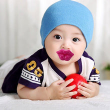 将图片加载到图库查看器，Silicone Baby Lip Pacifier Kiss Pink Rose Red Lip Shape Teeth Soothers Funny  Baby Pacifiers For Baby and For Kids

