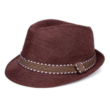 Load image into Gallery viewer, Modern Baby Hat Children Jazz Straw Cap for Baby Boys/Girls Cap Baby Hat For Kids Sun Cap  For Kids In Elegant Design
