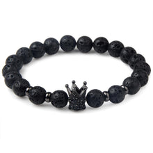 将图片加载到图库查看器，Modern Leopard Tiger Eye Lion Head Elegant Bracelet Owl Buddha Bead Luxury Bracelets Bangles Skull Charm Natural Stone Bracelet Yoga Jewelry For Men And Women

