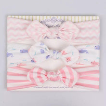 Load image into Gallery viewer, Modern  Handamde Luxury Set Baby Girl Headband Bow For Newborn Babies Hair Band Elastic Accessories Cotton Headwear For Girls

