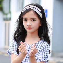 将图片加载到图库查看器，Cute Baby Girl Headbands Twisted Knotted Elastic Kids Hair Bands Turban Soft Children Head Bands for Baby Girls Hair Accessories
