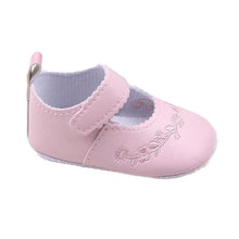 Load image into Gallery viewer, Black Soft Newborn Baby Girl Shoes Prewalker First Walkers Lovely Sneakers Infant Kids Girls Princess Shoes
