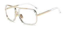 Load image into Gallery viewer, Luxury Square Gold Metal Frame Woman and Man Unisex Top Oversized Big Frame Elegant Sunglasses For Summer  NEW 2020 Edition
