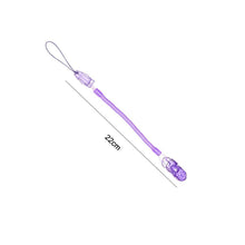 将图片加载到图库查看器，Toddler Pacifier Soother Nipple Clip Chain Holder Strap Baby Chew Toy for Baby Pacifier
