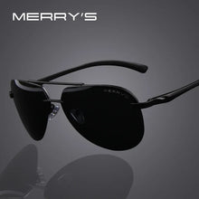 将图片加载到图库查看器，MERRYS Brand Men 100% Polarized Aluminum Alloy Frame Sunglasses Fashion Mens Driving Sunglasses S8281
