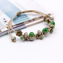 Load image into Gallery viewer, Retro style Ceramic DIY Handmade women's gift bracelets Bracelets&amp;Bangles for woman ladies wholesale #1101
