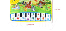 Load image into Gallery viewer, Baby Piano Mats Music Carpets Animal Barking Pad to Play Baby Toys Learning Musical Instrument Toys for Children Kids
