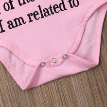 将图片加载到图库查看器，Newborn Baby Girls Cotton Romper Short Sleeve Print Letter Jumpsuit Clothes Outfit With Message For Girls
