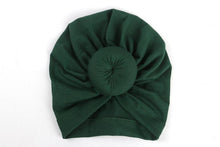 Load image into Gallery viewer, Newborn Toddler Baby Girl Turban Cotton Beanie Hat Warm Soft Cap Solid Knot Soft Wrap In Modern Style
