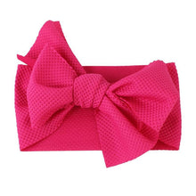 Load image into Gallery viewer, Modern Baby Headband Baby Headwear Accessories Big Knot Headbands Over Sized Bow For Baby Girls
