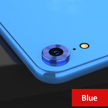 将图片加载到图库查看器，Camera Cover Anti-Scratch Tempered Glass Film For iPhone XR Camera Lens Protector Ring Plating Aluminum For iPhone XR Camera Case Cover Ring Protection
