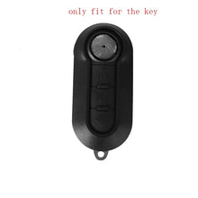 Load image into Gallery viewer, ZAD silicone key cover Case set shell skin For fiat 500 3 Buttons Flip remote Key Blank Fob Auto parts car accessories colorful
