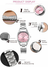 将图片加载到图库查看器，CHENXI Luxury Brand Fashion Watches for Women Rhinestone Quartz Watch Women's Casual Dress Clock Ladies Bracelet Wristwatches
