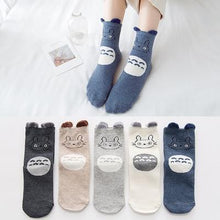 将图片加载到图库查看器，5pairs 100% Cotton Unisex Baby Socks for Girls&amp;boys Children Soft Winter Cute Cartoon Socks Set For Baby
