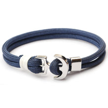Load image into Gallery viewer, Amazing Multilayer Anchor Bracelets Charm Survival Rope Chain  Fashion Jewelry Bracelet Men For Women Best Gift
