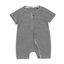 将图片加载到图库查看器，Modern Printed Newborn Baby Short Sleeved Cotton Jumpsuit Infant Cartoon Animal Costumes Clothing For Girls and Boys Kids
