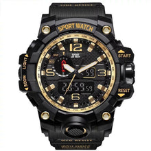 将图片加载到图库查看器，Popular Men Military Army Mens Watch With Led Digital Display Analog Automatic Watch for Men and Woman Sport watch
