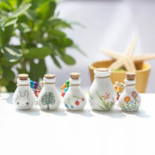 Load image into Gallery viewer, Cute perfume bottle necklace women's ceramic classic necklaces &amp; Pendants DIY handmade necklace for women Gift #1199
