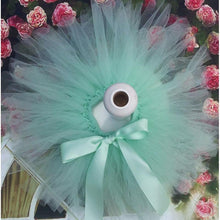 将图片加载到图库查看器，Luxury Modern Elegant Baby Girl Tulle Tutu Skirt and Flower Headband Set Newborn Dress With Big Bow And With Headband
