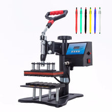 Load image into Gallery viewer, 15 in 1 Heat Press Machine/ Sublimation Machine Heat Press Printer for T-shirts Plates/Cap/Mug/Phone Covers/pen/football etc
