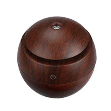 Load image into Gallery viewer, 130ML USB Aroma Diffuser  Ultrasonic Cool Mist Humidifier Air  7 Color Change LED Night Light For Office Home

