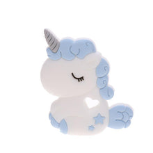 Load image into Gallery viewer, Unicorn Silicone Baby Teether Cartoon Animal BPA Free Rodents Teething  Shower Gifts Koala Penguin Owl Fox For Kids
