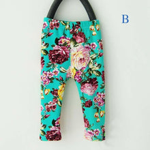 将图片加载到图库查看器，New Luxury Autmn Print Design For 0-2 Years Kids Winter Baby Girls Leggings Floral Print Casual Thick Pants for Kids clothing Cotton Warm Children's Trousers
