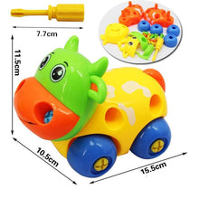 Load image into Gallery viewer, Early Learning Education Screw Nut Group Installed Plastic 3d Puzzle Disassembly Motorcycle Kids Toys for Children Jigsaw
