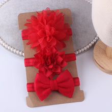 将图片加载到图库查看器，Bow Set Baby Girl Bows Hair Accessories Chiffon Flower Headband Bow knot Party Princess Dress Decoration For Girls Baby and Kids
