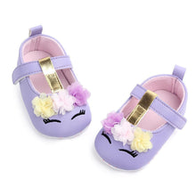 Load image into Gallery viewer, Baby Girls Flower Spring Autumn Luxury Leather Soft Sole Shoes High Quality Breathable And Flexible Baby Girl Shoe
