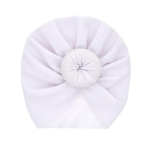 Load image into Gallery viewer, Baby Accessories Newborn Toddler Kids Baby Boy Girl Solid Knot Hats Turban Cotton Beanie Candy Color Hat For Kids
