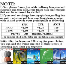 Load image into Gallery viewer, Eyeglasses Frame Women Vintage Computer Optical Glasses Spectacle Frame For Women's Transparent Female Armacao  de RS285
