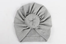 Load image into Gallery viewer, Newborn Toddler Baby Girl Turban Cotton Beanie Hat Warm Soft Cap Solid Knot Soft Wrap In Modern Style

