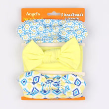 Load image into Gallery viewer, Modern  Handamde Luxury Set Baby Girl Headband Bow For Newborn Babies Hair Band Elastic Accessories Cotton Headwear For Girls
