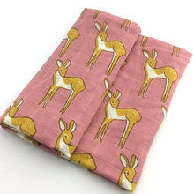 Load image into Gallery viewer, Baby Blankets Newborn Soft Organic Cotton Baby Blanket Muslin Swaddle Wrap Feeding Burp Cloth
