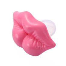 将图片加载到图库查看器，Silicone Baby Lip Pacifier Kiss Pink Rose Red Lip Shape Teeth Soothers Funny  Baby Pacifiers For Baby and For Kids
