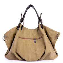 将图片加载到图库查看器，Women Canvas Messenger Bags Handbags Female Tote Bolsas Femininas Ladies Shoulder Crossbody Bags Women's Top-Handle Bags
