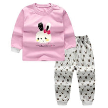 Load image into Gallery viewer, Baby Boy Clothes Cotton Clothing Sets Cartoon Long-sleeved T-shirt Pants Infant Clothes 2pcs Ste For Boys and Girls Kids

