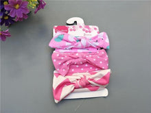 Load image into Gallery viewer, Modern  Handamde Luxury Set Baby Girl Headband Bow For Newborn Babies Hair Band Elastic Accessories Cotton Headwear For Girls
