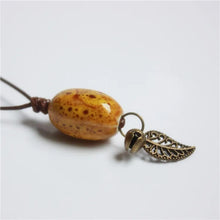 Load image into Gallery viewer, Miredo jewelry wholesale traditional boondoggle ceramic necklaces women's mothers gift necklace pendant #1111
