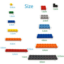 Load image into Gallery viewer, 600pcs DIY Building Blocks Thin Figures Bricks Lamp 12Colors Educational Creative Size Compatible With 4037 Toys for Children
