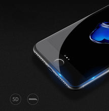 将图片加载到图库查看器，5D Screen Protector for iPhone6 6S 7 8 Plus X Edge Full Cover Film for iPhone 14 13 12 mini 11 Pro Max XR XS Tempered Glass Film Curved Edge Full Glue Screen Protector For iPhone
