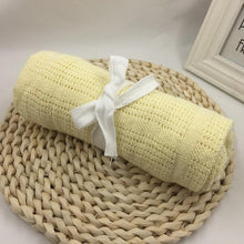 Load image into Gallery viewer, Baby Blanket Cotton Super Soft Blankets Newborn Swaddle Infant Wrap Bath Towel Girl Boy Stroller
